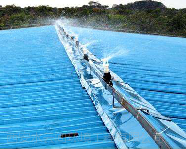 鐵皮房、彩鋼廠房、玻璃屋面、車間屋頂噴淋降