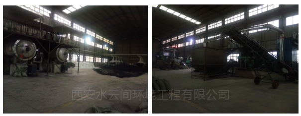 山西硫化車間噴霧降塵案例