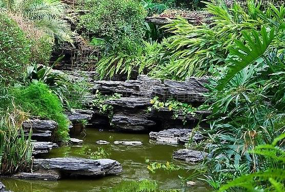 園林景觀溪水設計理念